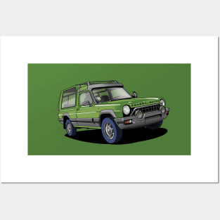 Green Matra-Simca Rancho Posters and Art